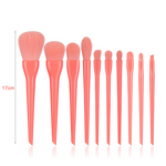 Makeup Brush Set Manufacturer - Fashionable Full Sets with Brush Oval Complete Wooden Candy Fiber Portable