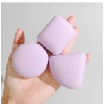 Makeup Sponge Puff Manufacturer - Triangle Shape for Liquid Powder Foundation Wet & Dry Super Soft Mochi Air Cushion