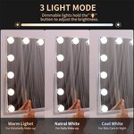 Makeup Mirror Manufacturer - OEM Handheld LED Light Wholesale Low MOQ Custom LOGO Plastic Travel Portable