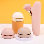 Makeup Sponge Holder Manufacturer - Custom Washable Soft Travel Face Sponges Container Box Silicone Storage