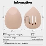 Makeup Sponge Holder Manufacturer - Custom Portable Washable Beauty Tool Kit Product Silicone