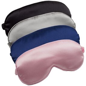Sleep Eye Mask Manufacturer - Wholesale Customize Logo Private Label Satin Silk Travel Adjustable