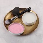 Makeup Brush Cleaner Mat Manufacturer - 8 cm Multi Color Cosmetic Brush Cleaning Pad Black White Pink