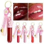 Lip Gloss Keychain Manufacturer - Vegan Long Lasting Shimmer Glitter High Pigment