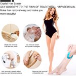 Hair Remover Manufacturer - 2023 New Arrivals Painless Physical Magic Epilator Crystal Hair Eraser Scrub Private Label