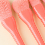 Makeup Brush Set Manufacturer - Fashionable Full Sets with Brush Oval Complete Wooden Candy Fiber Portable