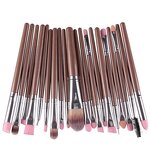 Makeup Brush Set Manufacturer - 20pcs Private Label Pincel De Maquiagem White/Rose Gold Professional Women Kit