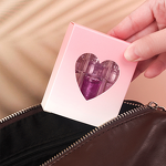 Lip Gloss Set Manufacturer - LOGO New Heart-Shaped Transparent Square Tube 3-Pack Temperature-Sensitive