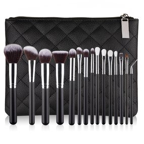 Makeup Brush Set Manufacturer - Professional 15pcs Classic Power Soft Synthetic Hair Private Label