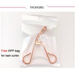 Eyelash Curler Manufacturer - Custom Logo Eye Beauty Professional Mini Magic Curl Stainless Steel Private Label