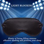 Sleep Eye Mask Manufacturer - Wholesale Customize Logo Private Label Satin Silk Travel Adjustable