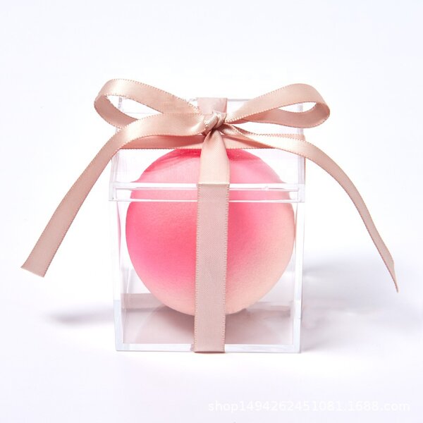 Makeup Sponge Manufacturer - 2023 Free Sample Fart Peach Shape Soft Gradient Color Cosmetic