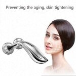 Face Roller Massager Manufacturer - Private Label 3D Magnetic 360 Degrees Facial Massage