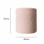 Makeup Sponge Manufacturer - Custom LOGO Private Label Cylindrical Shape Non Laxte Free Super Soft SiliCone