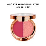 Eye Shadow Palette Manufacturer - Private Label Custom Brand Double Mini Travel Glitter with Gold Package