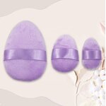 Powder Puff Manufacturer - Non Latex Multiple Color Flocking Powder Cotton Cosmetic Private Label