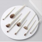Makeup Brush Set Manufacturer - 10 Pcs High Quality Professional Soft Custom Logo Private Label With Bag Box