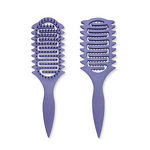 Hair Curling Comb Manufacturer - E-commerce Curly Hollow Air Cushion Hairdressing Bouncing PP Straw Comb
