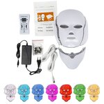 LED Face Mask Manufacturer - Hot Sale PDT Photon Light 7 Colors Facial Skin Beauty Therapy Mask