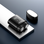 Rotary Shaver Manufacturer - Double-Blade Floating Head Type-C Charging 45-Minute Portable Razor