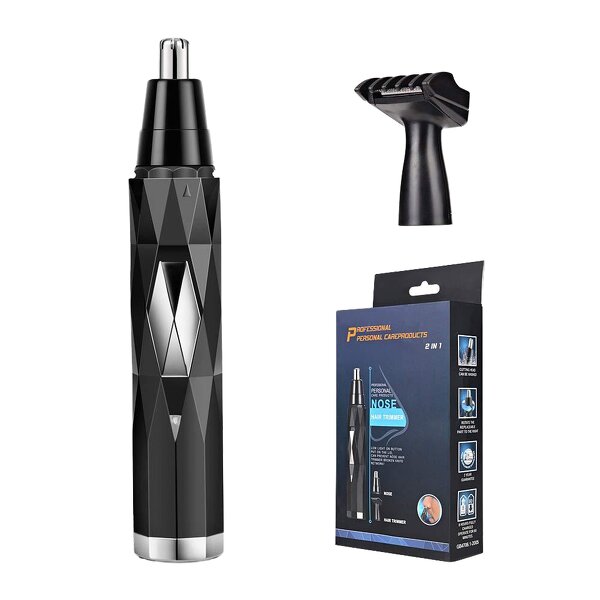 Nose Hair Trimmer Manufacturer - Battery-Powered Portable Electric Mini Ear Cleaner for Men Household
