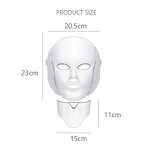 LED Face Mask Manufacturer - Hot Sale PDT Photon Light 7 Colors Facial Skin Beauty Therapy Mask