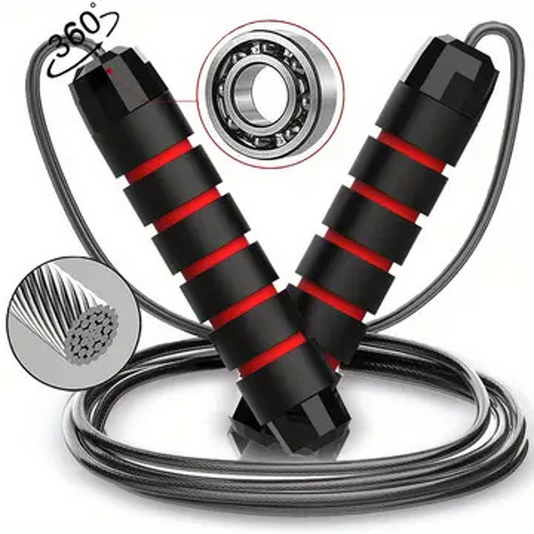 Speed Jump Rope Manufacturer - PVC Steel Wire Bearing Weighted Fitness Weight Loss for Men Women Kids
