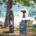 Nose Hair Trimmer Manufacturer - Battery-Powered Portable Electric Mini Ear Cleaner for Men Household