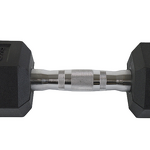 Fixed Dumbbell Manufacturer - Hexagonal Cast Iron Rubber Coated Men Gym Fitness Push-ups Household Dumbbell