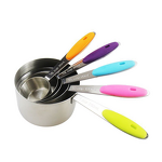 Measuring Cup Spoon Set Manufacturer - 13-Piece Colorful Silicone Handle Scale Baking Kitchen Tool