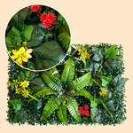 Artificial Plant Wall Manufacturer - 40x60cm Customizable Multi-color Shopping Malls Decorative Lawn