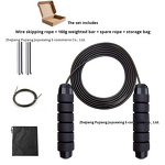 Speed Jump Rope Manufacturer - PVC Steel Wire Bearing Weighted Fitness Weight Loss for Men Women Kids