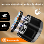 Men's Shaver Manufacturer - Cross-border Magnetic Seven-Blade Washable Ultra-Clean Beard Shaving Tool
