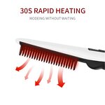 Hair Comb Brush Manufacturer - Multifunctional Quick Beard Straightener Curling Styler for Men