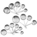 Measuring Spoons Cups Set Manufacturer - 430 Stainless Steel 6-Piece Kitchen Baking Tools with Scale