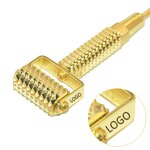 Bian Gua Sha Massage Tools Manufacturer - Unique 9-Edge 3D Stone With Ridges Gentle Scraping Comb