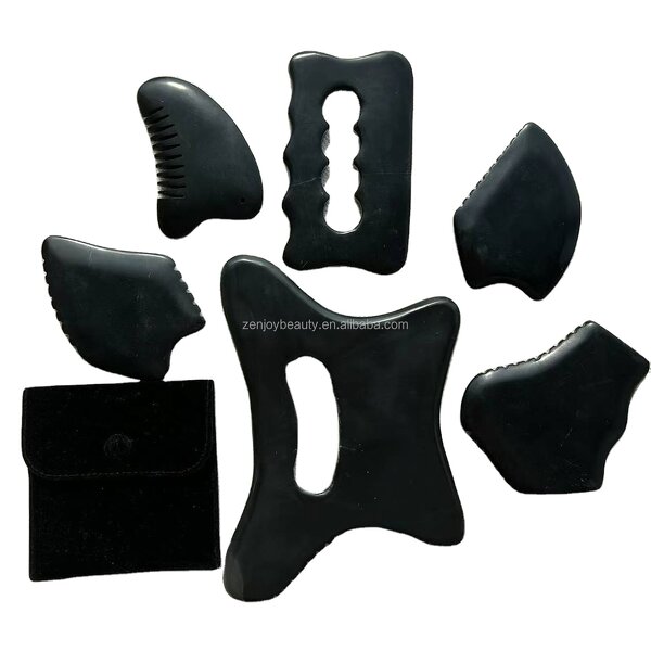 Bian Stone Gua Sha Manufacturer - Spa Cellulite Body Scraping Tool Natural Therapy Stone for Private Label Custom Logo