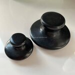 Bian Stone Gua Sha Manufacturer - 2025 New Zenjoy Oval Black 100% Natural Scraping Tool for Home & Commercial