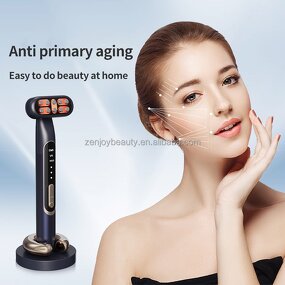 EMS Eye Massager Wand Manufacturer - 2025 New with Vibration & Red Light Therapy for Skin Rejuvenation & Dark Circles