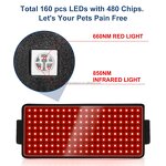 Equine Red Light Therapy Belt Manufacturer - 2025 Built-in Battery Wireless Mat 660nm 850nm for Dogs Cats Horse