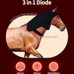 Horse Red Therapy Light Hood Manufacturer - for Racing Pain Relief Neck 660nm 850nm Infrared Injury Wrap