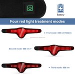 Equine Therapy Pad Manufacturer - Built Battery 660nm 850nm Infrared for Neck Poll Massage Wrap