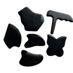 Gua Sha Bian Stone Manufacturer - 2025 Black Facial Massage Tool with Anti-Aging Skin Tightening Green Jade for Slimming