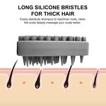 Scalp Care Massager Manufacturer - Custom Logo Soft Silicone Bath Shampoo Hair Brush Washing Head Massage Exfoliator Brushes