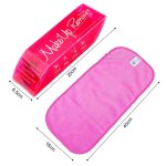 Facial Cleansing Pads Manufacturer - Wholesale Washable Reusable Soft Microfiber Beauty Clean Tool Makeup Remover Towel