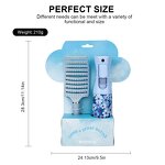 Hair Comb Set Manufacturer - Custom High Quality Wide-Toothed Brush High-Pressure Spray Bottle Flower Hair Clip
