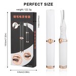 Heated Eyelash Curler Manufacturer - Compact Usb Rechargeable 3D Naturally Ironing Long Lasting Electric Eye Lash Curling Clip
