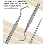 Metal Toothpick Set Manufacturer - Portable Stainless Steel Reusable Waterproof Mini Oral Cleaning Teeth Care Mouth Cleaner Tool