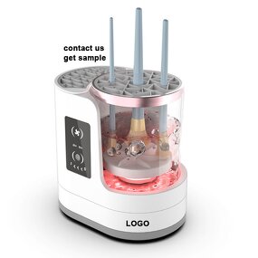 Makeup Brush Cleaner Manufacturer - Factory Price 3 in 1 USB Electric Automatic Cleaning Quick-Drying Cosmetics Brush Washer