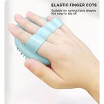 Silicone Body Scrubber Manufacturer - Hot Bathroom Anti Bacteria Round Soft Skin Exfoliator Massage Bath Cleaning Brush